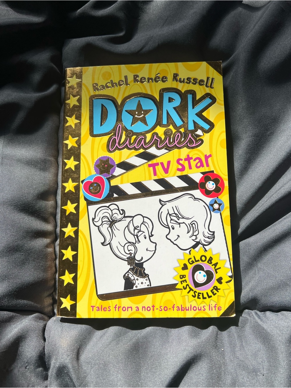 Dork Diaries: TV Star — Yellow Hardcover Book